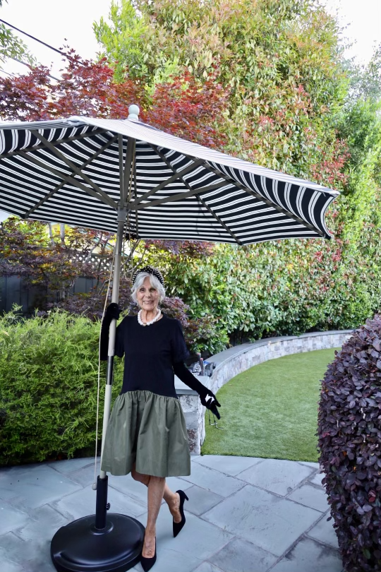 Elegant style with sophistication and grace